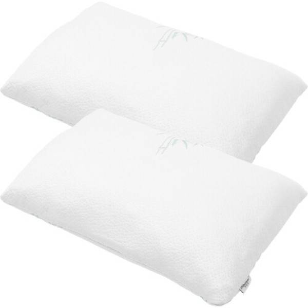 2 件竹纖維透氣頸枕套 60x40x12